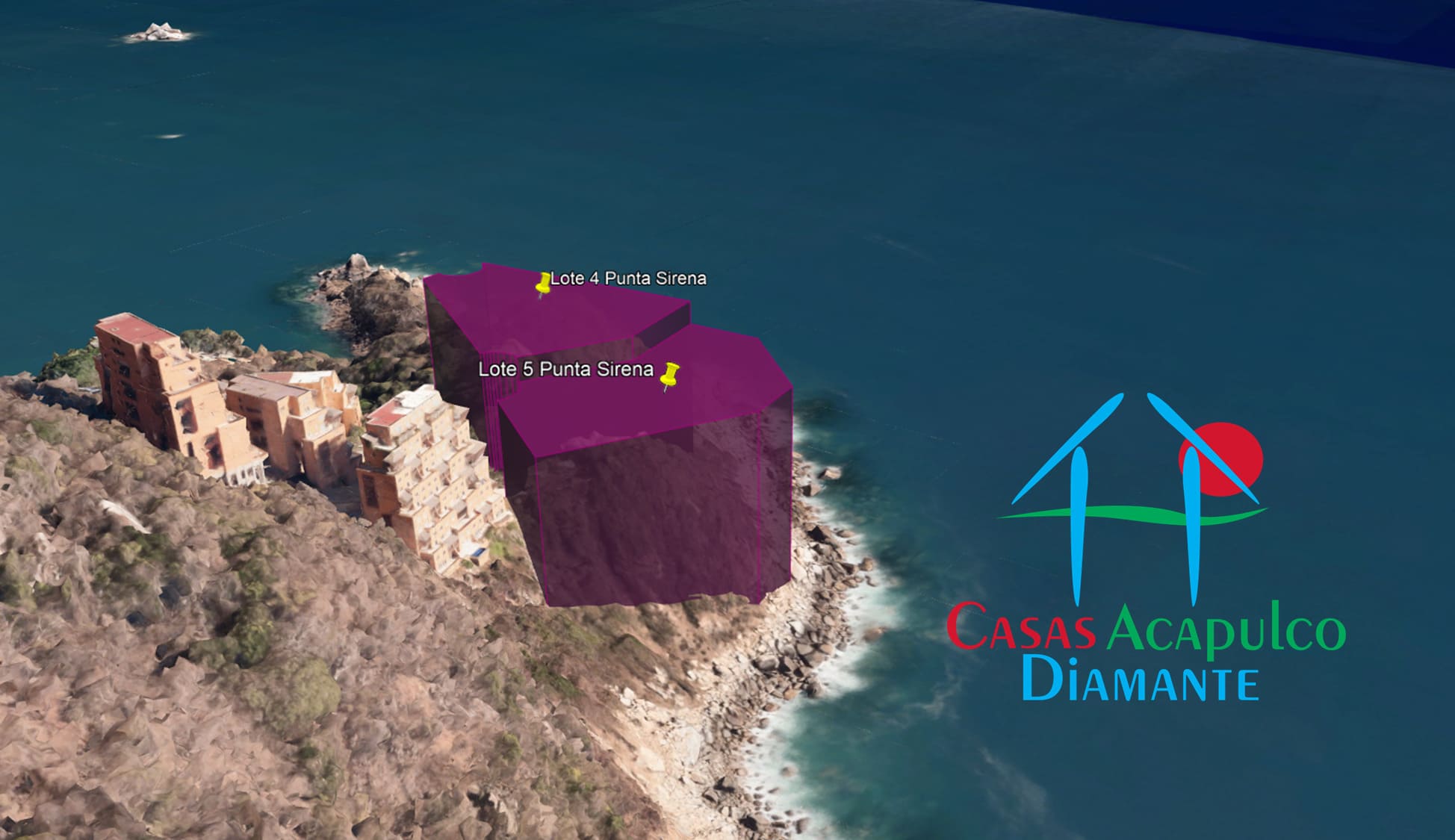 Terreno Brisas del Marqués Punta Sirena lotes 4 y 5 - Vista aérea 5